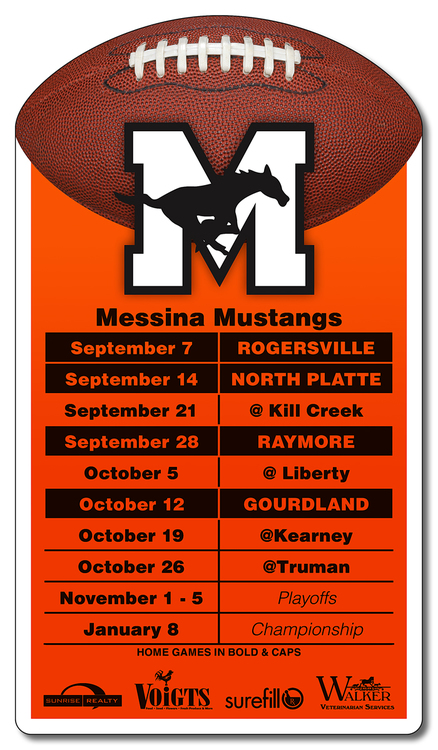 Custom Printed Sports Schedule Magnets, Baseballs, Footballs