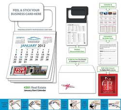 magnetic business card calendars