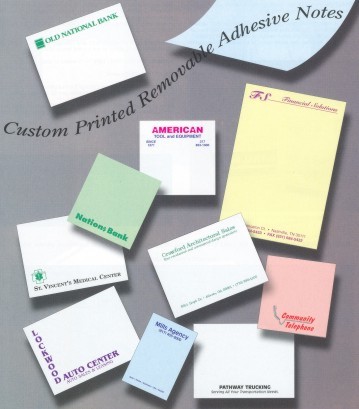 adhesive notepads